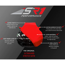 Load image into Gallery viewer, Corvette C8 Car Cover Ultraguard Stretch Satin Red - Indoor Stingray Z51 Z06