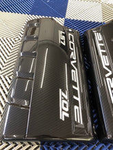 Load image into Gallery viewer, 2008-2013 Corvette C6 LS3 Fuel Rail Engine Covers Black OEM GM 19434986
