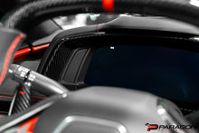 Load image into Gallery viewer, CCS C8 CORVETTE CARBON FIBER GAUGE CLUSTER TRIM OVERLAY - PARAGON PERFORMANCE