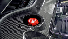 Load image into Gallery viewer, PARAGON C8 CORVETTE CARBON FIBER CLEAR ENGINE BAY COVER - CONVERTIBLE