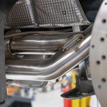 Load image into Gallery viewer, Fabspeed Porsche 718 GT4 / GTS / Spyder Over Axle Link Pipes (2020+) - FS.POR.718GT4.OA