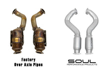 Load image into Gallery viewer, Porsche 718 GT4 RS Spyder RS SOUL Resonated Over Axle Pipes
