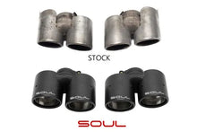 Load image into Gallery viewer, Porsche 991.1 Carrera Base (without PSE) Bolt On Exhaust Tips