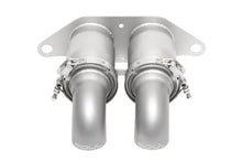 Load image into Gallery viewer, Porsche 991 GT3 / GT3 RS SOUL Bolt-On Resonated Turn Down Exhaust Tips
