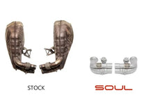 Load image into Gallery viewer, Porsche 997 GT3 Valved Side Muffler Bypass Pipes