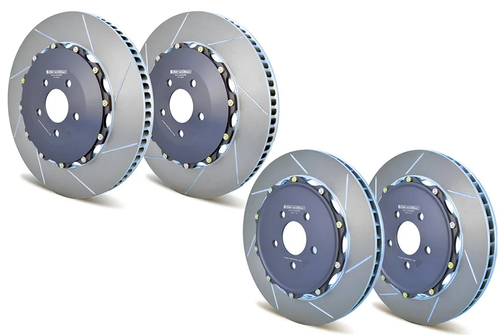 GiroDisc 2021+ Volkswagen Golf R Slotted Front Rotors main image 0