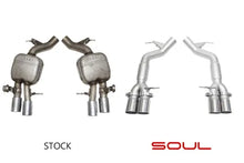 Load image into Gallery viewer, BMW F10 M5 SOUL Resonated Muffler Bypass Exhaust