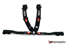 Load image into Gallery viewer, SPARCO 4PT 3IN/2IN COMPETITION HARNESS
