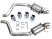 Load image into Gallery viewer, AWE Touring Edition Axleback Exhaust for C6 Chevrolet Corvette Z06/ZR1 - Chrome Silver Tips 3015-42606