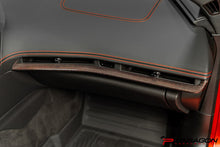 Load image into Gallery viewer, C8 CORVETTE CARBON FIBER INTERIOR TRIM - RED - 3 PC KIT