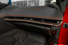 Load image into Gallery viewer, C8 CORVETTE CARBON FIBER INTERIOR TRIM - RED - 3 PC KIT