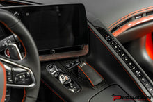 Load image into Gallery viewer, C8 CORVETTE CARBON FIBER INTERIOR TRIM - RED - 3 PC KIT