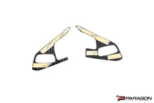 Load image into Gallery viewer, CCS C8 CORVETTE STEERING WHEEL BLACK SIDE COVERS - HEATED