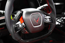 Load image into Gallery viewer, CCS C8 CORVETTE STEERING WHEEL TRIM COVERS