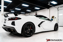 Load image into Gallery viewer, C8 CORVETTE ROCKER PANEL EXTENSIONS - BLACK