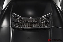 Load image into Gallery viewer, CCS C8 CORVETTE CONVERTIBLE CARBON FIBER HATCH VENT OVERLAY