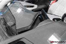 Load image into Gallery viewer, CCS C8 CORVETTE CARBON FIBER 3PC UPPER DASHBOARD TRIM