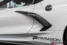 Load image into Gallery viewer, CCS C8 CORVETTE CARBON FIBER SIDE SCOOP OVERLAY PACKAGE