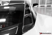 Load image into Gallery viewer, CCS C8 CORVETTE CARBON FIBER REAR HATCH VENT OVERLAYS