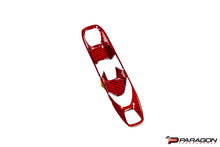 Load image into Gallery viewer, CCS C8 CORVETTE RED CARBON FIBER TRANSMISSION CONTROL OUTER TRIM