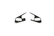 Load image into Gallery viewer, CCS C8 CORVETTE STEERING WHEEL BLACK SIDE COVERS - HEATED