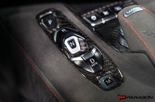 Load image into Gallery viewer, CCS C8 CORVETTE RED CARBON FIBER TRANSMISSION CONTROL OUTER TRIM