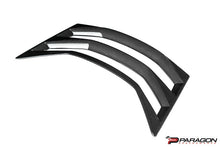 Load image into Gallery viewer, CCS C8 CORVETTE CONVERTIBLE CARBON FIBER HATCH VENT OVERLAY