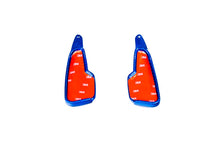 Load image into Gallery viewer, CCS C8 CORVETTE CARBON FIBER PADDLE SHIFTER EXTENDERS - BLUE