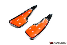 Load image into Gallery viewer, CCS C8 CORVETTE CARBON FIBER PADDLE SHIFTER EXTENDERS - FORGED CARBON