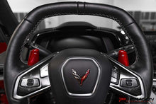 Load image into Gallery viewer, C8 CORVETTE RED CARBON FIBER PADDLE SHIFTER REPLACEMENT