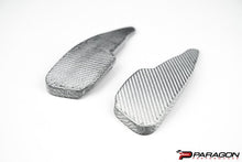 Load image into Gallery viewer, CCS C8 CORVETTE CARBON FIBER PADDLE SHIFTER EXTENDERS - SILVER