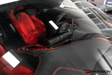 Load image into Gallery viewer, CCS C8 CORVETTE CARBON FIBER RADIO SURROUND OVERLAY