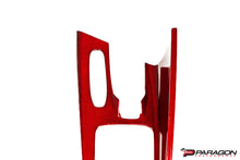 Load image into Gallery viewer, CCS C8 CORVETTE RED CARBON FIBER CENTER CONSOLE OVERLAY