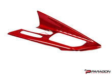 Load image into Gallery viewer, CCS C8 CORVETTE RED CARBON FIBER CENTER CONSOLE OVERLAY