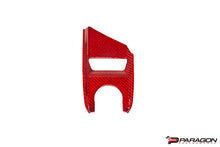 Load image into Gallery viewer, CCS C8 CORVETTE RED CARBON FIBER MODE SELECTOR TRIM OVERLAY
