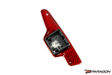 Load image into Gallery viewer, C8 CORVETTE RED CARBON FIBER PADDLE SHIFTER REPLACEMENT