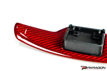 Load image into Gallery viewer, C8 CORVETTE RED CARBON FIBER PADDLE SHIFTER REPLACEMENT