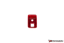 Load image into Gallery viewer, CCS C8 CORVETTE RED CARBON FIBER PARKING BRAKE COVER