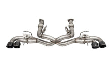 Load image into Gallery viewer, CORSA C8 CORVETTE MUFFLER DELETE 3.0" CAT BACK QUAD 4.5" TIPS