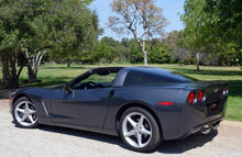 Load image into Gallery viewer, 2005-2013 C6 CORVETTE - STOCK EXHAUST FILLER PANEL PLAIN POLISHED STAINLESS STEEL
