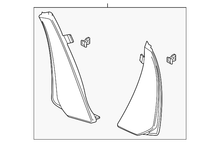 Load image into Gallery viewer, OEM GM C8 CORVETTE STINGRAY FRONT or REAR SPLASH GUARDS - Custom Painted Carbon Fiber Hydro