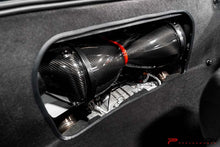 Load image into Gallery viewer, EVENTURI C8 HTC CORVETTE CARBON FIBER INTAKE SYSTEM WITH CLEAR LID - CONVERTIBLE