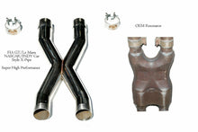 Load image into Gallery viewer, Fabspeed Maserati Quattroporte Resonator Bypass X-Pipe (2004-2012)