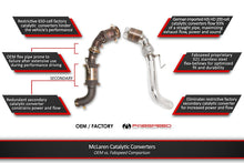 Load image into Gallery viewer, Fabspeed McLaren 570S / 570GT / 540C Sport Catalytic Converters - FS.MCL.570S.SC