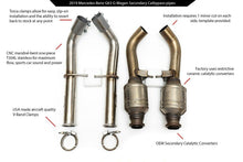 Load image into Gallery viewer, Fabspeed Mercedes-Benz G63 AMG 2nd link comp. Pipes with XperTune Performance Software (2019-2024)