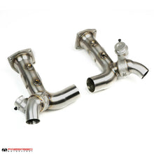 Load image into Gallery viewer, Fabspeed Porsche 991.2 Twin Turbo Turbo S Valvetronic Supersport X-Pipe Exhaust System (2017-2020) - FS.POR.9912T.SSSXVQ
