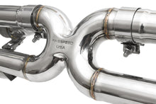 Load image into Gallery viewer, Fabspeed Porsche 991 Carrera Valvetronic Center Muffler Bypass X-Pipe (Valved Exhaust Only) (2012-2016) - FS.POR.991.CMBXVC