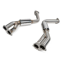 Load image into Gallery viewer, Fabspeed Porsche 718 GT4 / GTS / Spyder Over Axle Link Pipes (2020+) - FS.POR.718GT4.OA