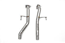 Load image into Gallery viewer, Fabspeed Porsche 955 S Secondary Competition Link Pipes (2002-2007) - FS.POR.955V8.CB