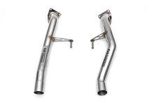Load image into Gallery viewer, Fabspeed Porsche 955 Turbo / Turbo S Secondary Competition Link Pipes (2002-2007) - FS.POR.955T.CB